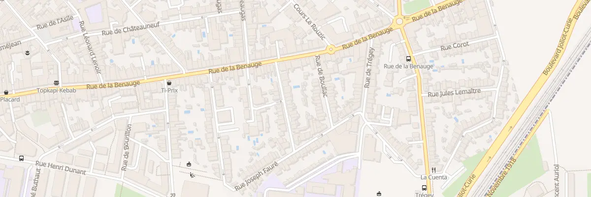 Plan du 17 Rue de la Tresne à Bordeaux