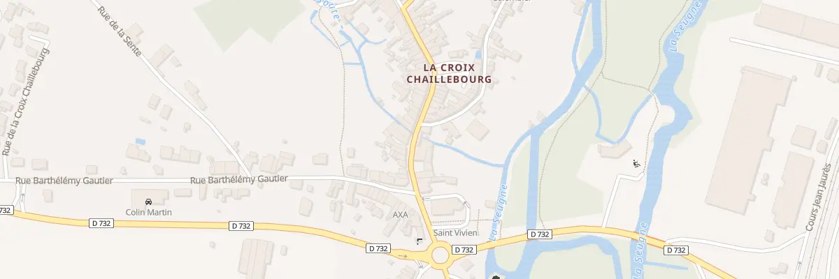 Plan du 51 Rue du Mal Leclerc à Échebrune
