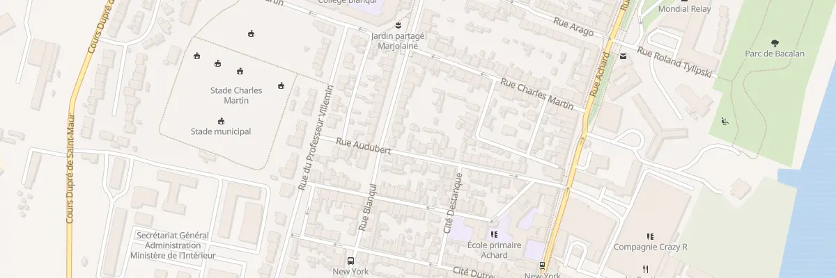Plan du 41 Rue Audubert à Bordeaux