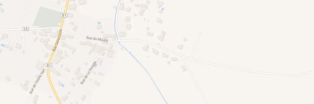 Plan du 32 Rue du Moulin à Vallans