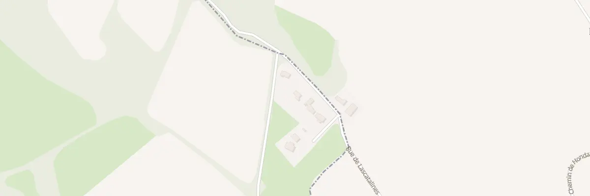 Plan du 11 Rue Lascatalines à Escout
