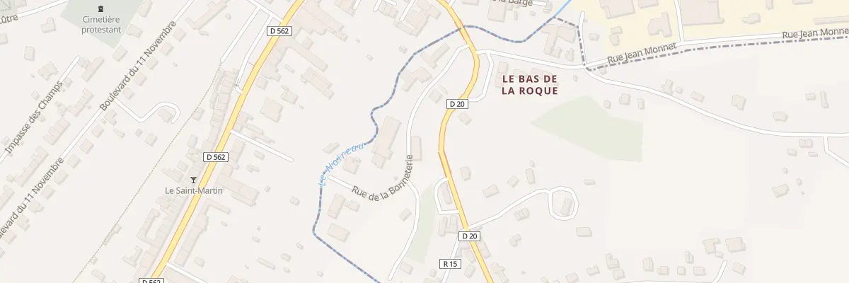 Plan du 5 Rue de la Bonneterie à Saint-Pierre-du-Regard