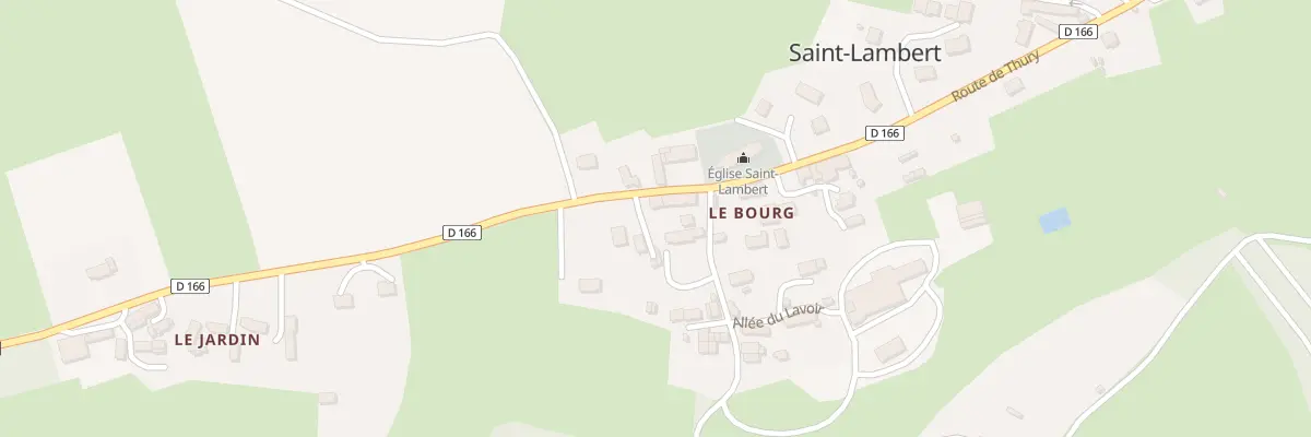 Plan du 5021A Le Bourg à Saint-Lambert
