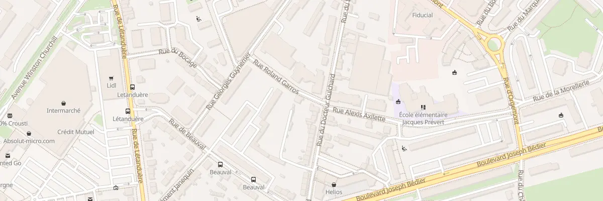 Plan du 144 Rue du Doc Guichard à Angers