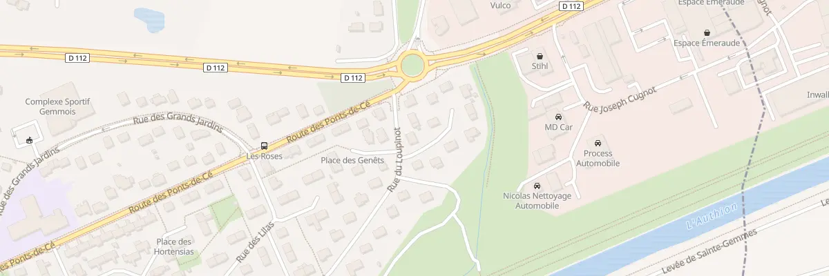 Plan du 34 Rue du Loupinot à Sainte-Gemmes-sur-Loire
