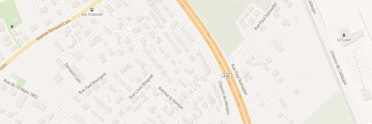 Plan du 4 All Jeanne Thoorens à Villenave-d’Ornon