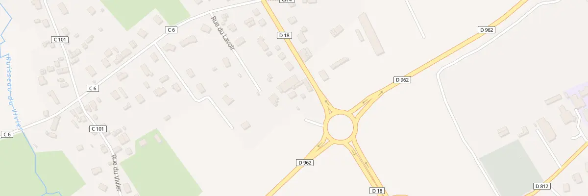 Plan du 1176 Rue Paul Garnier à La Selle-la-Forge