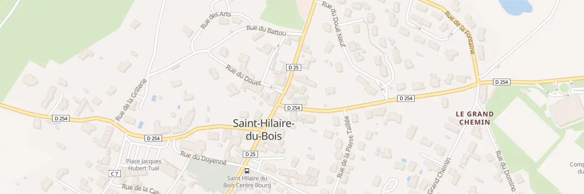 Plan du 23 Rue Mabilais à Lys-Haut-Layon