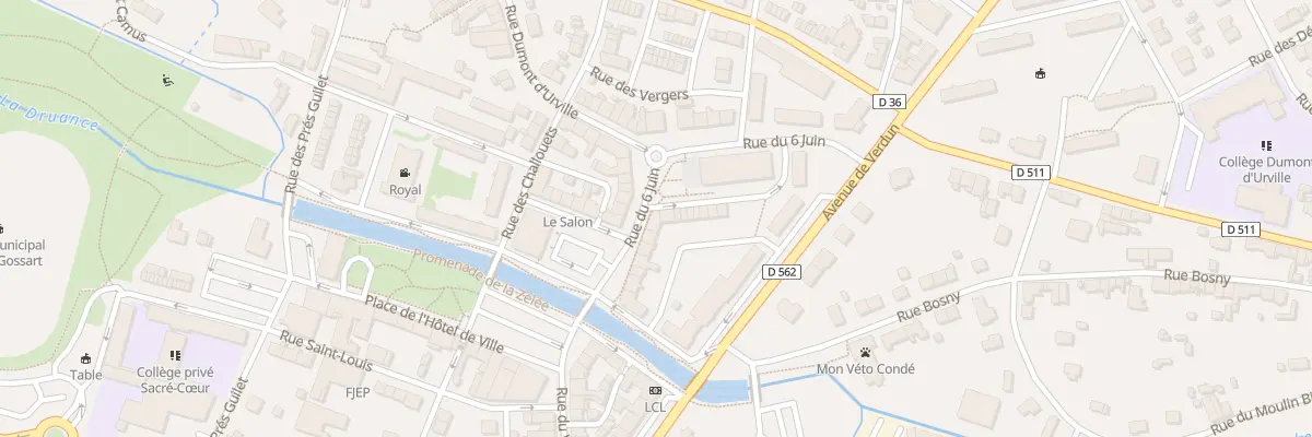 Plan du 4 Rue Saint Sauveur - Conde à Condé-en-Normandie