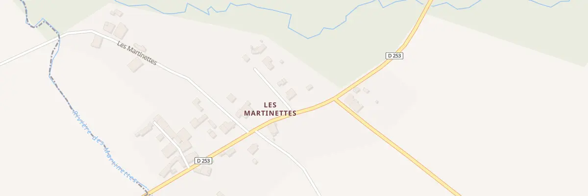 Plan du 403 Les Martinettes à Reignac