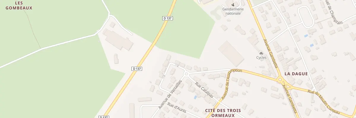 Plan du 15 Rue des Erables à Pons