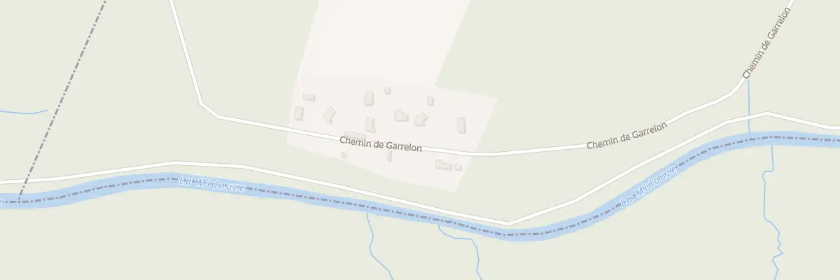 Plan du 2386 Che de Garrelon à Mont-de-Marsan