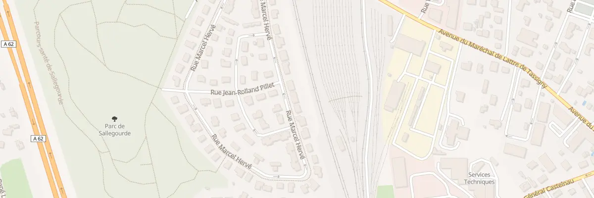 Plan du 69 Rue Marcel Hervé à Villenave-d’Ornon