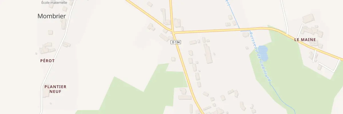 Plan du 69A Laliveau-Ouest à Mombrier