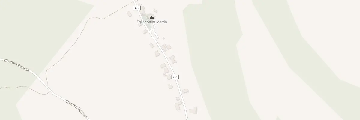Plan du 61 Rte du Lac à Doazon