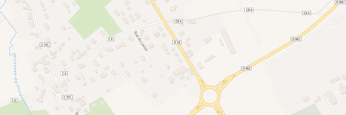 Plan du 1098 Rue Paul Garnier à La Selle-la-Forge