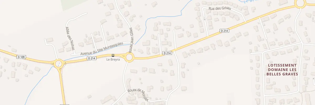 Plan du 29B Av du Site Montesquieu à Martillac