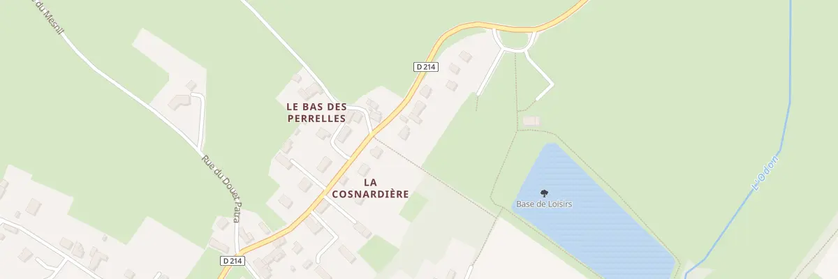 Plan du 22 Rue de la Cosnardière à Val d’Arry