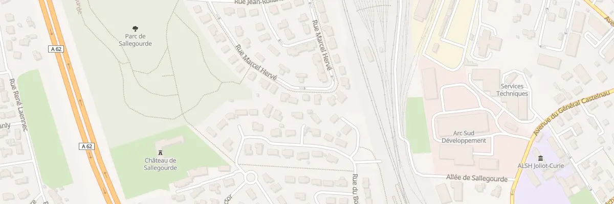Plan du 49 Rue Marcel Hervé à Villenave-d’Ornon