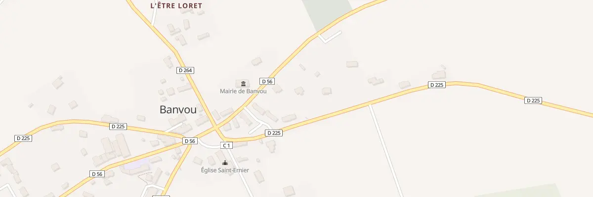Plan du 15 Rte de la Ferrière Aux Etangs à Banvou