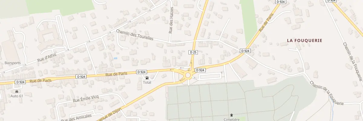 Plan du 307 Rue de Paris à Flers