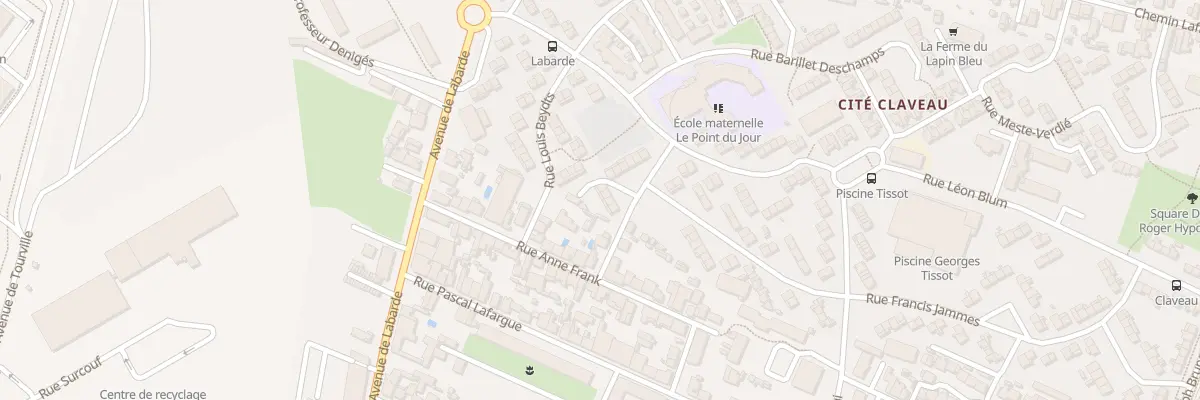 Plan du 11 Rue du Professeur Sabrazes à Bordeaux