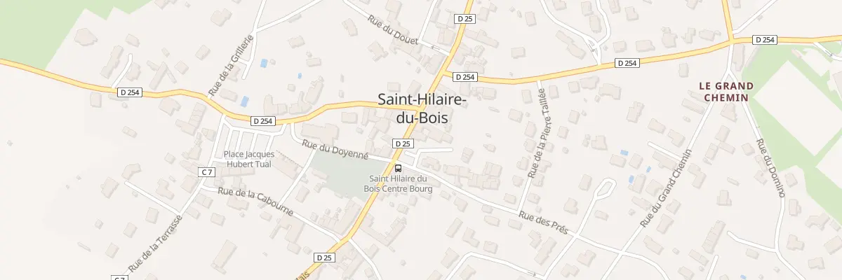 Plan du 29 Rue Mabilais à Lys-Haut-Layon