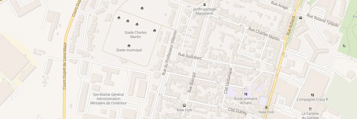 Plan du 62 Rue Audubert à Bordeaux