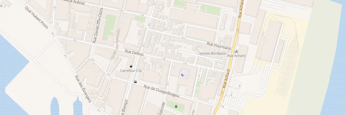 Plan du 39 Rue Delbos à Bordeaux