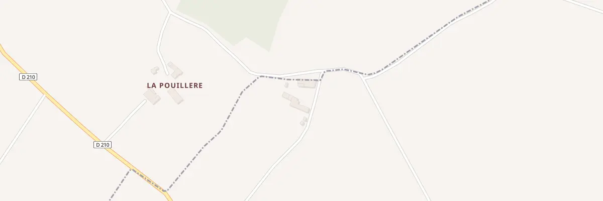 Plan du 5104 La Pouillere à Lozay
