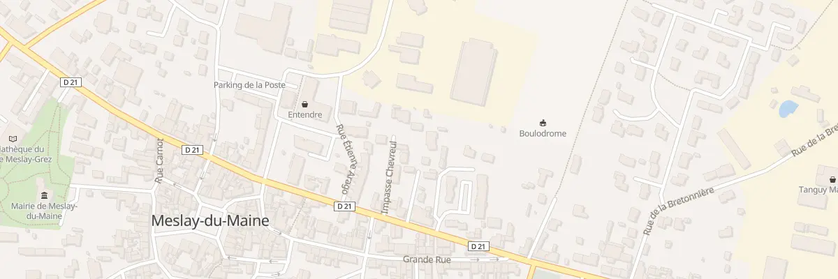 Plan du 24B Rue Chevreul à Meslay-du-Maine