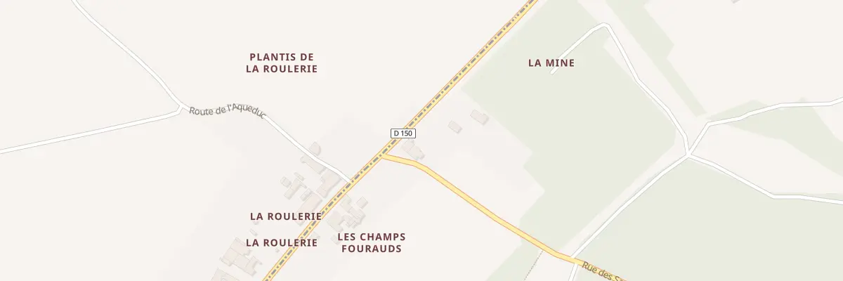 Plan du 1 Rue des Sangliers à Écoyeux