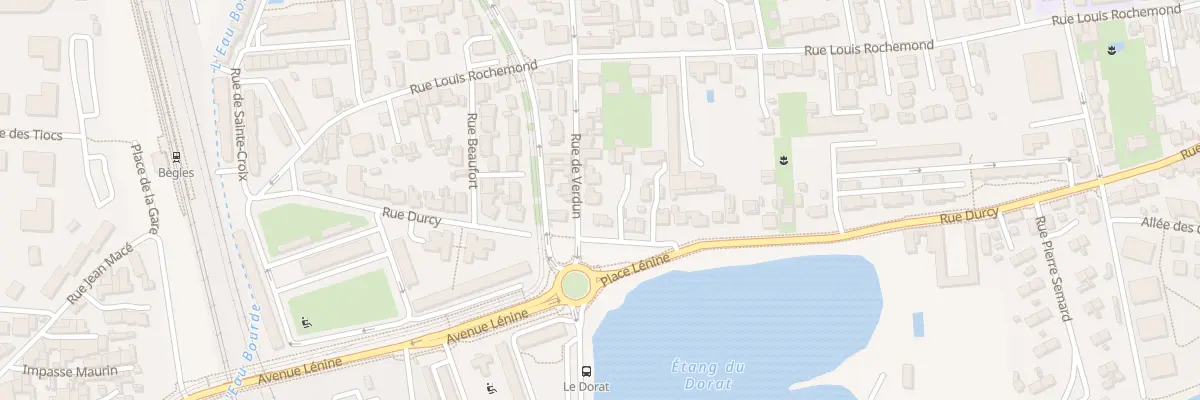 Plan du 94 Rue de Verdun à Bègles