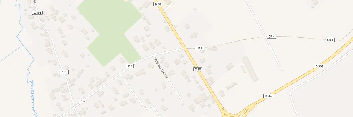 Plan du 1024 Rue Paul Garnier à La Selle-la-Forge