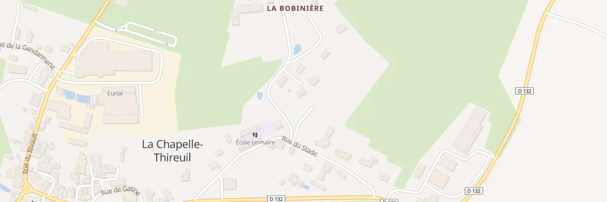 Plan du 15 La Bobiniere à Beugnon-Thireuil