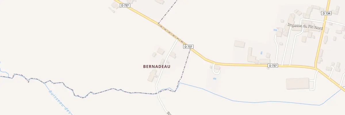 Plan du 11 Bernadeau à Générac