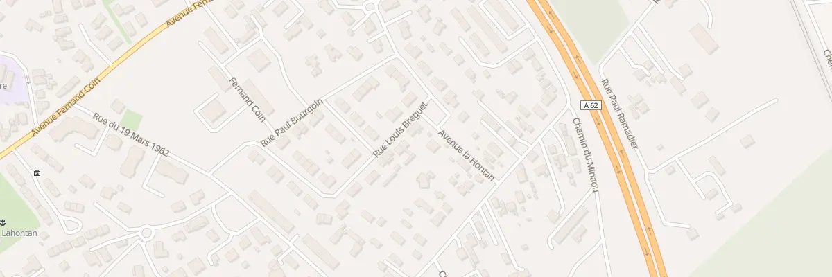 Plan du 4 Rue Louis Breguet à Villenave-d’Ornon