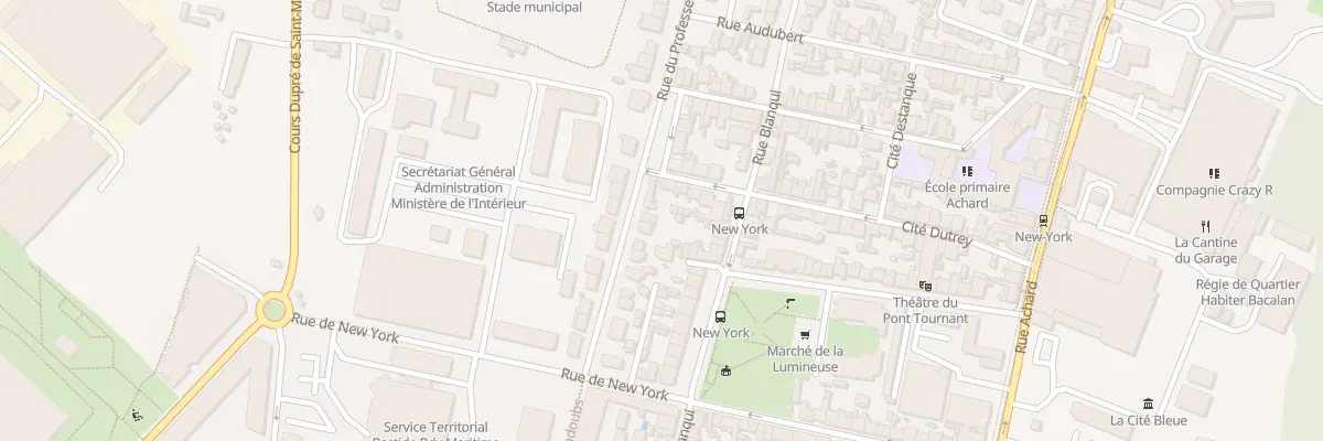 Plan du 26 Rue Professeur Villemin à Bordeaux