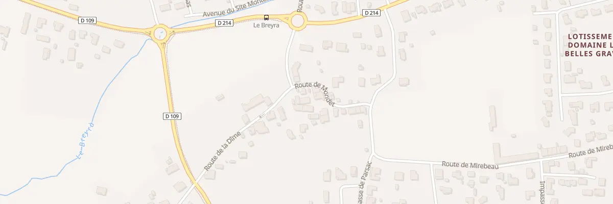 Plan du 22 Rte de Mondet à Martillac