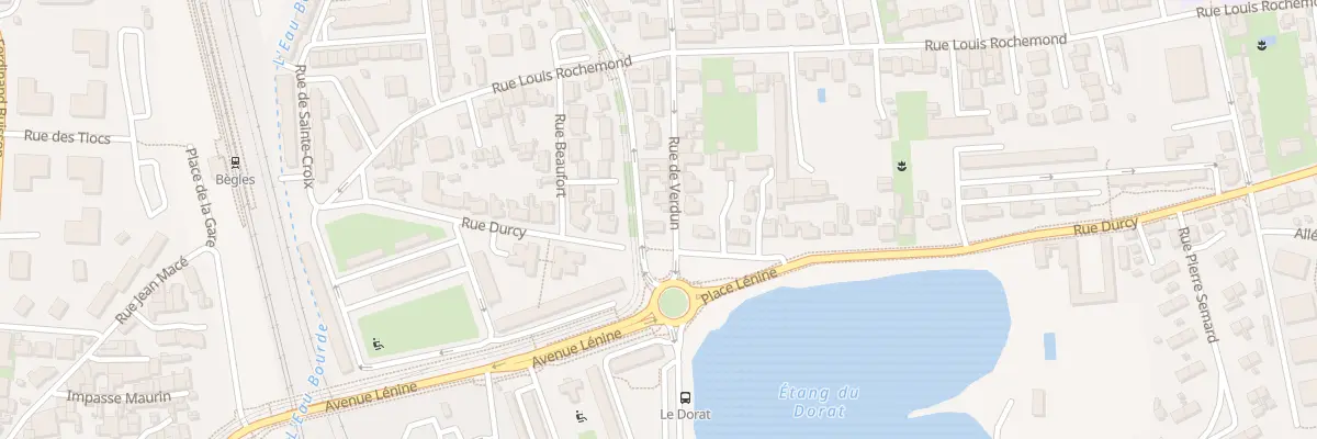 Plan du 93 Rue de Verdun à Bègles
