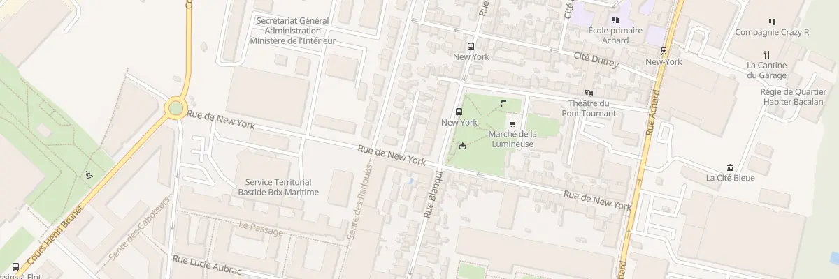 Plan du 97 Rue Blanqui à Bordeaux