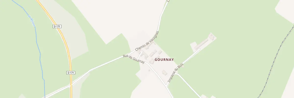 Plan du 263 Rue de Gournay à Malherbe-sur-Ajon