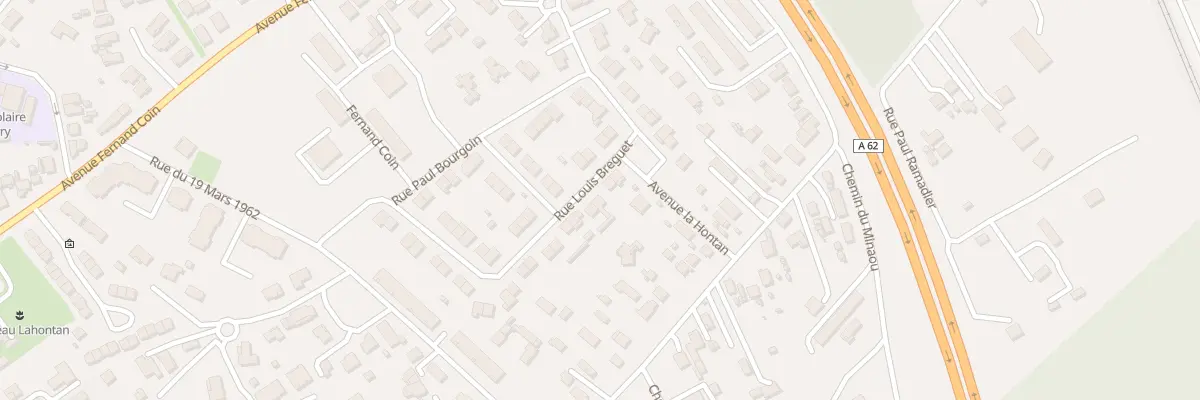 Plan du 6 Rue Louis Breguet à Villenave-d’Ornon