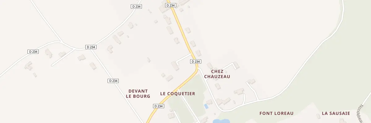 Plan du 28 Rue des Sables à Colombiers