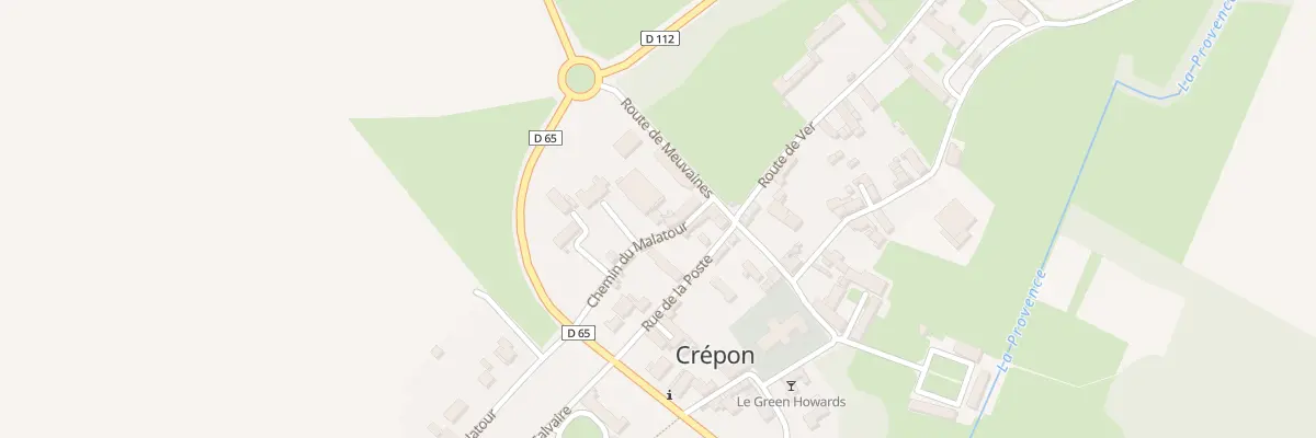 Plan du 4 Chemin de Malatour à Crépon