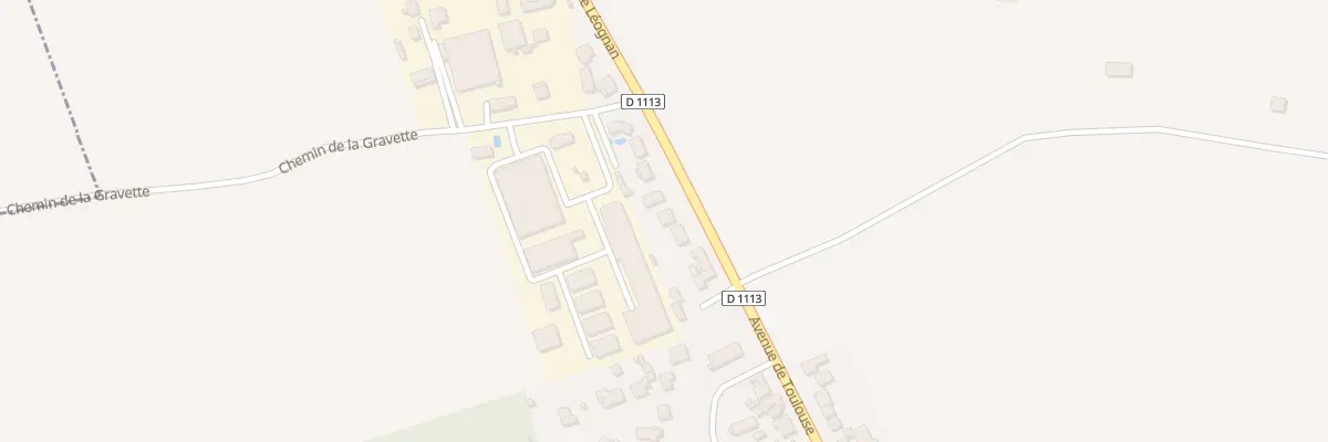 Plan du 547 Av de Toulouse à Cadaujac