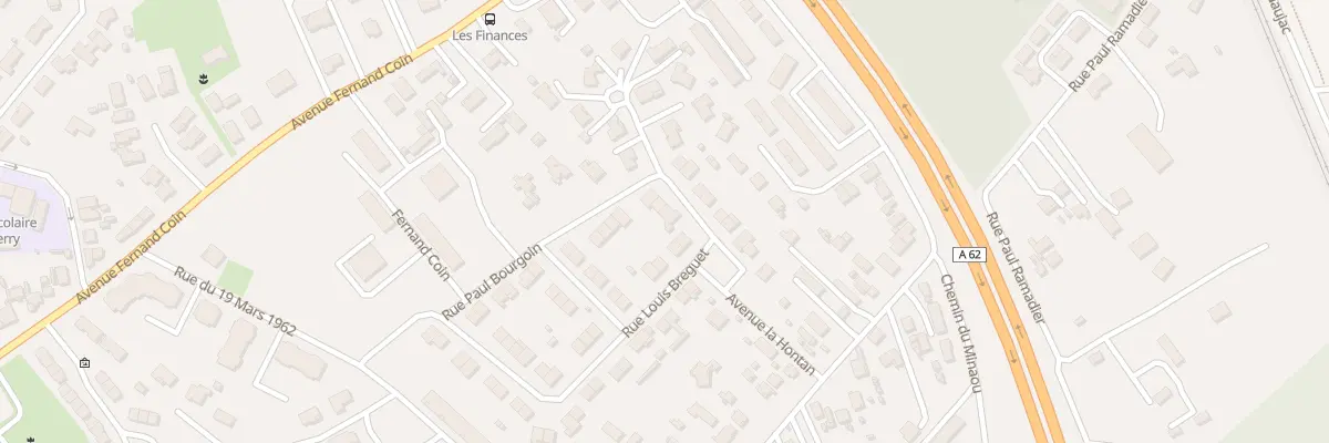 Plan du 4 Rue Paul Bourgoin à Villenave-d’Ornon