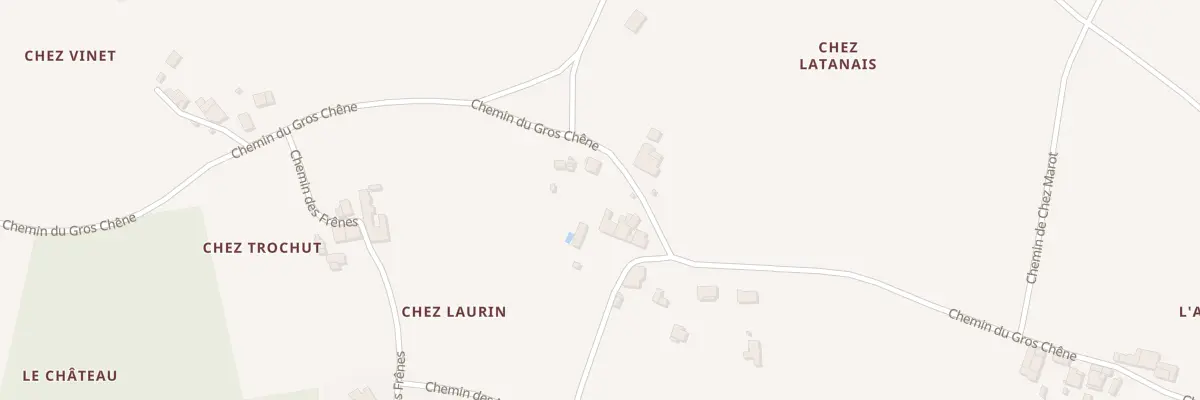 Plan du 28 Chem du Gros Chene à Vénérand