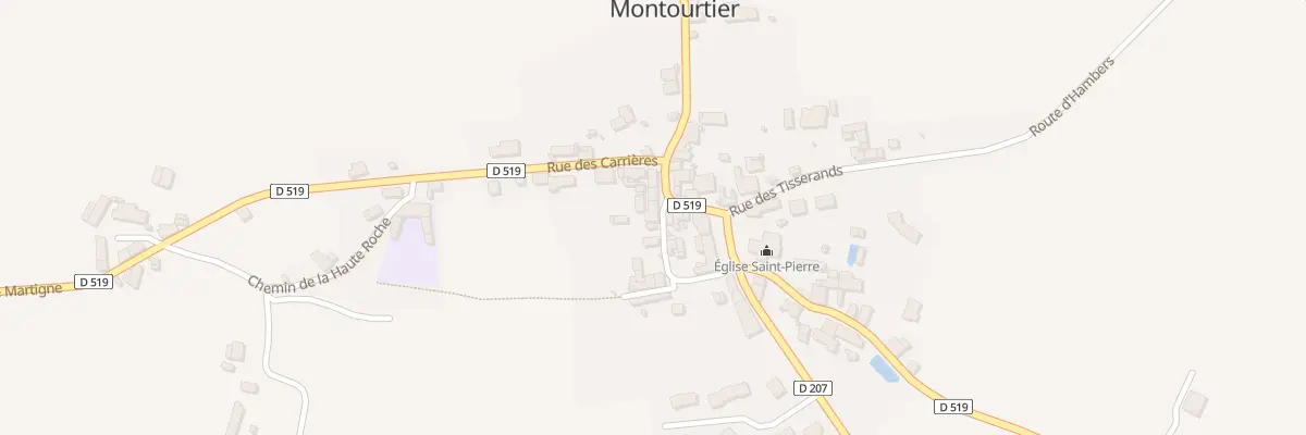 Plan du 7 Rue de L Ave Maria à Montsûrs