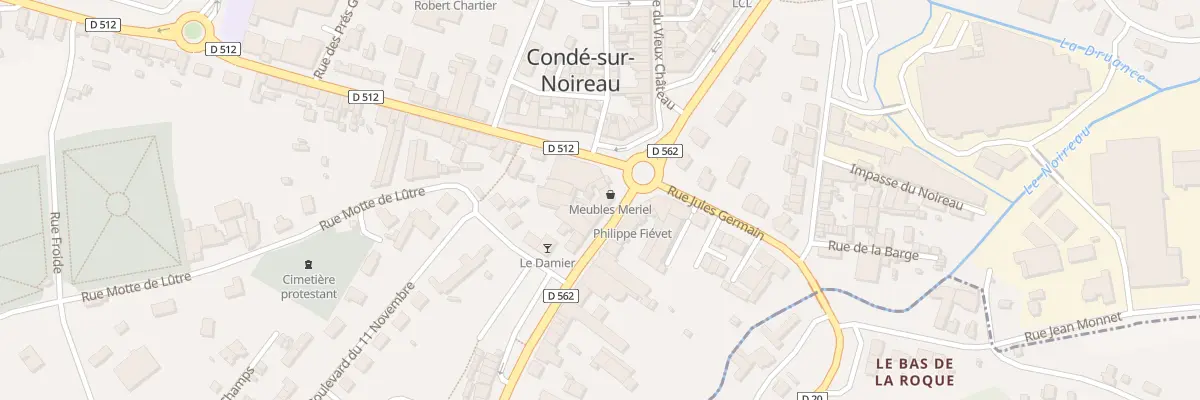 Plan du 4 Rue Saint Martin - Conde à Condé-en-Normandie